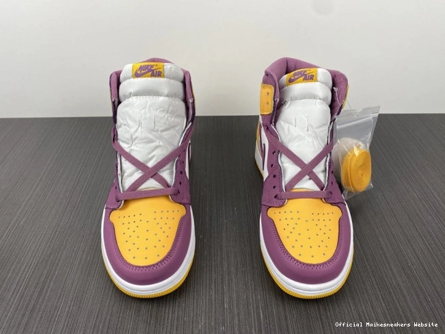 Official Maikesneakers Air 555088-706 1 High Jordan Brotherhood OG 0813